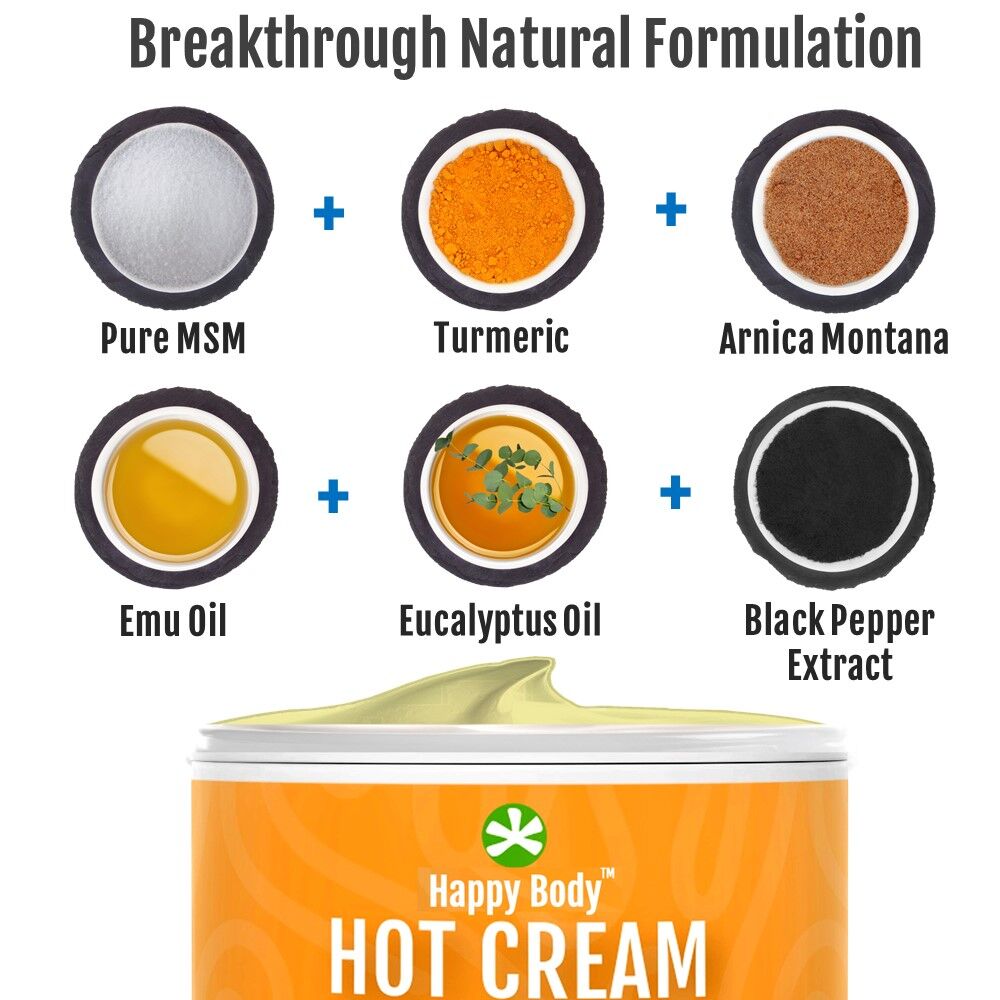 hot cream ingredients