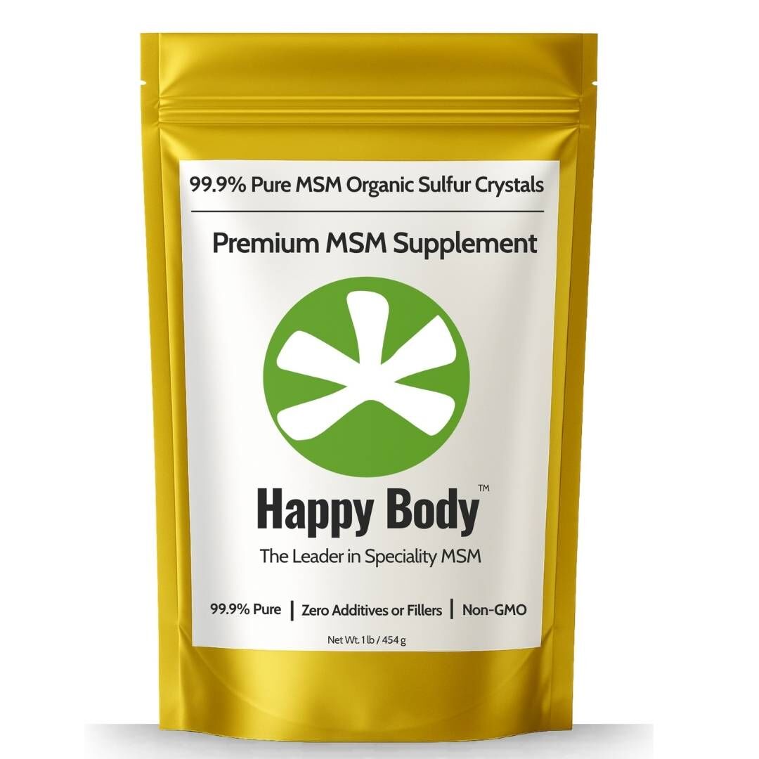 Happy Body Organic Sulfur Crystals - 1lb. Bag- Main