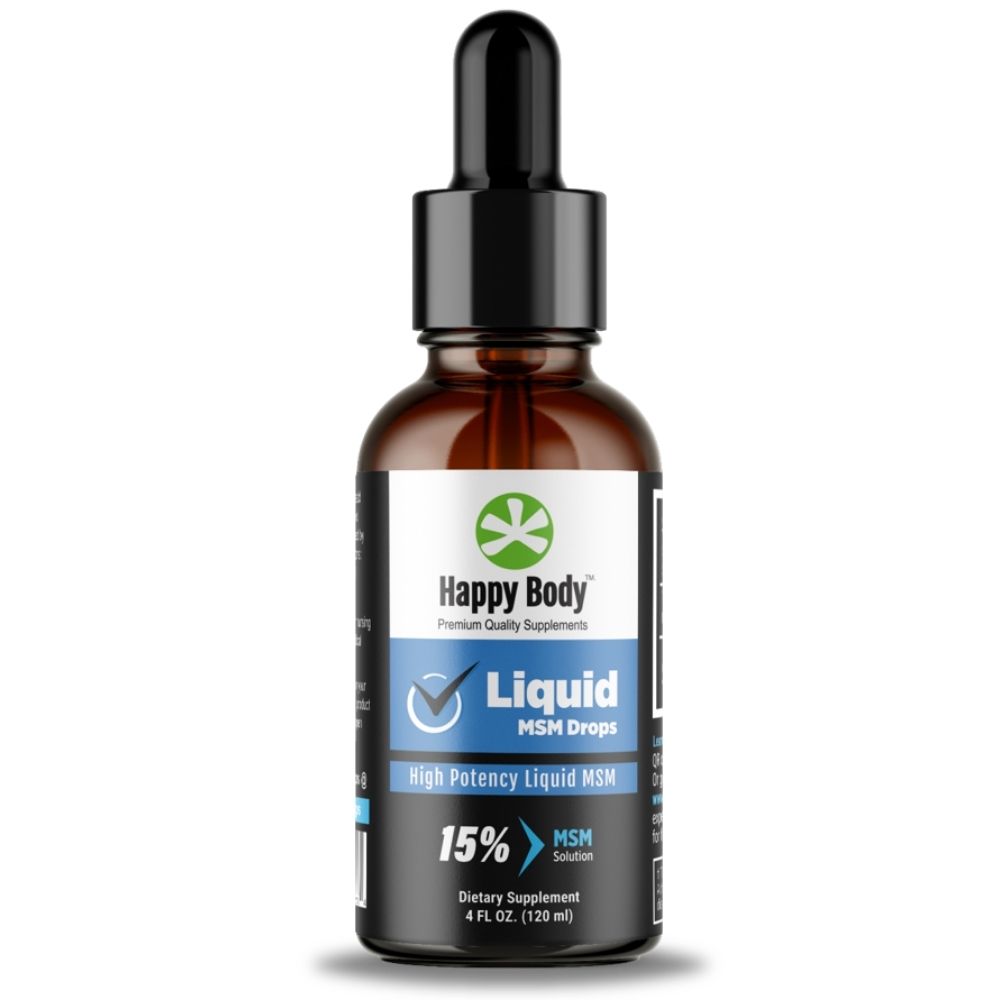 Liquid MSM Drops By Happy Body