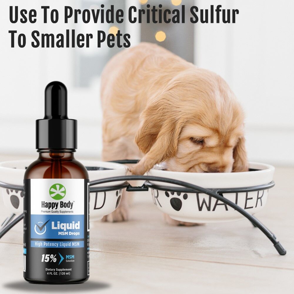 Liquid MSM Drops - 4 fl.oz. Bottle - Image 10